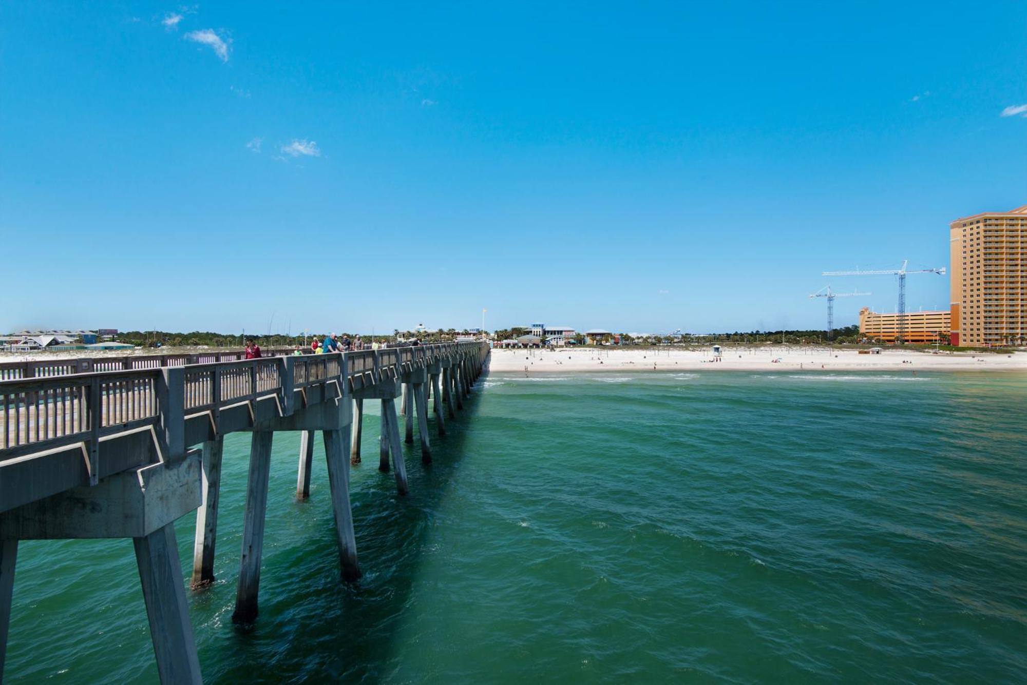 Walk To The Beach! 3 Story Home! 2 Balconies With Gulf Views! Panama City Beach Bagian luar foto